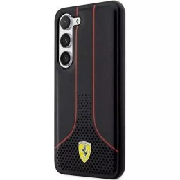 Ferrari Etui Ferrari do Samsung Galaxy S23 HardCase Perforated 296-P czarny
