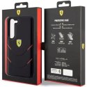Ferrari Etui Ferrari do Samsung Galasy S23+ Plus HardCase Hot Stamp Lines czarny