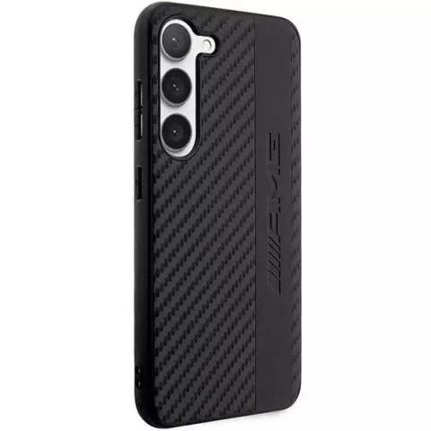 Mercedes Etui AMG do Samsung Galaxy S23+ Plus HardCase Carbon Stripe&Embossed czarny Mercedes Etui AMG do Samsung Galaxy S23+ Plus HardCase Carbon Stripe&Embossed czarny