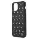 Mercedes Etui Mercedes MEHCP12LESPBK do iPhone 12 Pro Max 6,7" hardcase Silver Stars Pattern czarny/black