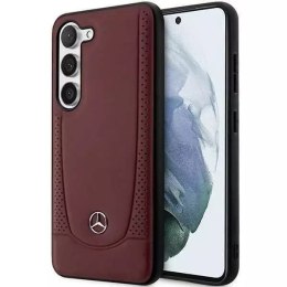Mercedes Etui Mercedes do Samsung Galaxy S23+ Plus HardCase Leather Urban Bengale czerwony