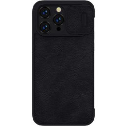 Nillkin Etui skórzane Nillkin Qin Pro Leather Case do iPhone 14 Pro Max (czarne)