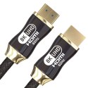 ProducentTymczasowy Kabel Przewód HDMI-HDMI 2.1 8K 60Hz 4K 120Hz do przekazywania obrazu i dźwięku Premium HQ 3m