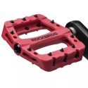 RockBros Pedały rowerowe na rower platformowe nylon Rockbros 2017-12CRD Czerwone