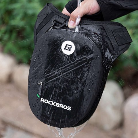 RockBros Szaszetka biodrowa nerka wodoodporna RockBros Belt Bag Waterproof AS-081 torba na biodro na akcesoria Czarna RockBros Szaszetka biodrowa nerka wodoodporna RockBros Belt Bag Waterproof AS-081 torba na biodro na akcesoria Czarna