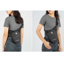 RockBros Szaszetka biodrowa nerka wodoodporna RockBros Belt Bag Waterproof AS-081 torba na biodro na akcesoria Czarna