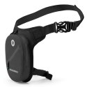 RockBros Szaszetka biodrowa nerka wodoodporna RockBros Belt Bag Waterproof AS-081 torba na biodro na akcesoria Czarna