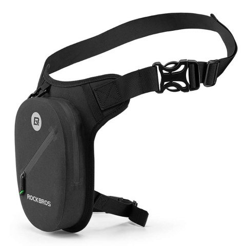 RockBros Szaszetka biodrowa nerka wodoodporna RockBros Belt Bag Waterproof AS-081 torba na biodro na akcesoria Czarna RockBros Szaszetka biodrowa nerka wodoodporna RockBros Belt Bag Waterproof AS-081 torba na biodro na akcesoria Czarna
