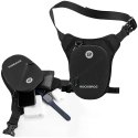 RockBros Szaszetka biodrowa nerka wodoodporna RockBros Belt Bag Waterproof AS-081 torba na biodro na akcesoria Czarna