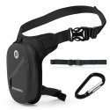 RockBros Szaszetka biodrowa nerka wodoodporna RockBros Belt Bag Waterproof AS-081 torba na biodro na akcesoria Czarna