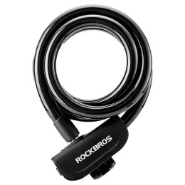 RockBros Zapięcie rowerowe Rockbros kłódka na kluczyk RKS515-BK
