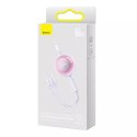 Baseus Kabel USB 3w1 Baseus Bright Mirror 3, micro USB / Lightning / USB-C, 66W / 2A, 1.1m (fioletowy)