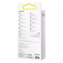 Baseus Kabel USB 3w1 Baseus Flash II, USB-C + micro USB + Lightning, 66W, 1.2m (fioletowy)