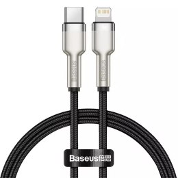 Baseus Kabel USB-C do Lightning Baseus Cafule, PD, 20W, 0,25m (czarny)