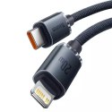 Baseus Kabel USB-C do Lightning Baseus Crystal, 20W, PD, 1.2m (czarny)