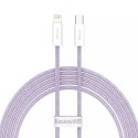 Baseus Kabel USB-C do Lightning Baseus Dynamic Series, 20W, 2m (fioletowy)
