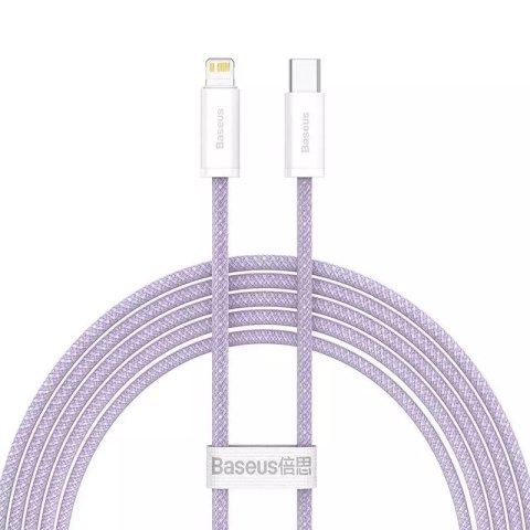 Baseus Kabel USB-C do Lightning Baseus Dynamic Series, 20W, 2m (fioletowy) Baseus Kabel USB-C do Lightning Baseus Dynamic Series, 20W, 2m (fioletowy)
