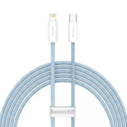 Baseus Kabel USB-C do Lightning Baseus Dynamic Series, 20W, 2m (niebieski)