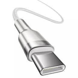 Baseus Kabel USB-C do USB-C Baseus Cafule, 100W, 1m (biały)