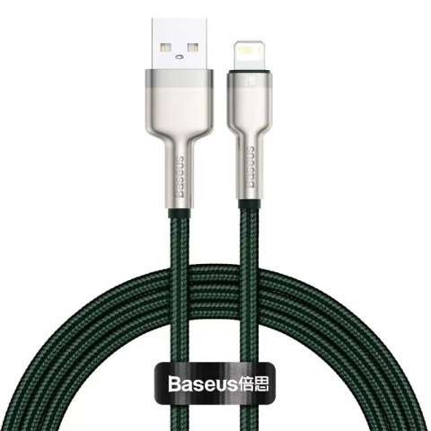 Baseus Kabel USB do Lightning Baseus Cafule, 2.4A, 1m (zielony) Baseus Kabel USB do Lightning Baseus Cafule, 2.4A, 1m (zielony)