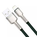 Baseus Kabel USB do Lightning Baseus Cafule, 2.4A, 2m (zielony)