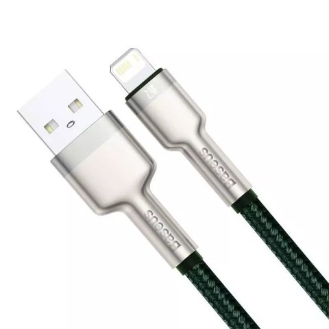 Baseus Kabel USB do Lightning Baseus Cafule, 2.4A, 2m (zielony) Baseus Kabel USB do Lightning Baseus Cafule, 2.4A, 2m (zielony)