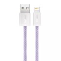 Baseus Kabel USB do Lightning Baseus Dynamic, 2.4A, 1m (fioletowy)