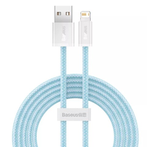 Baseus Kabel USB do Lightning Baseus Dynamic, 2.4A, 1m (niebieski)