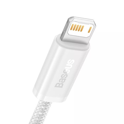 Baseus Kabel USB do Lightning Baseus Dynamic, 2.4A, 2m (biały) Baseus Kabel USB do Lightning Baseus Dynamic, 2.4A, 2m (biały)
