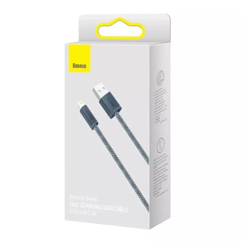 Baseus Kabel USB do Lightning Baseus Dynamic Series, 2.4A, 1m (szary) Baseus Kabel USB do Lightning Baseus Dynamic Series, 2.4A, 1m (szary)
