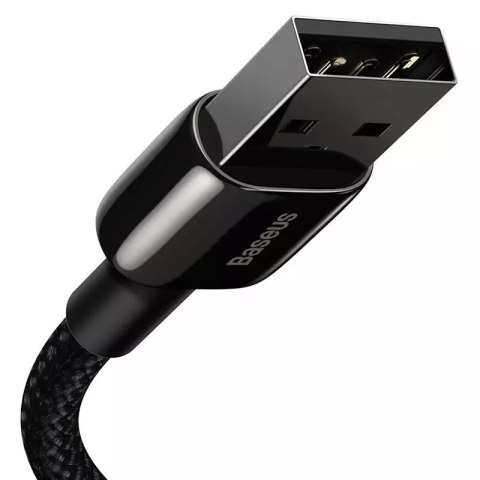 Baseus Kabel USB do Lightning Baseus Tungsten Gold, 2.4A, 1m (czarny) Baseus Kabel USB do Lightning Baseus Tungsten Gold, 2.4A, 1m (czarny)