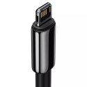 Baseus Kabel USB do Lightning Baseus Tungsten Gold, 2.4A, 1m (czarny)