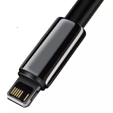 Baseus Kabel USB do Lightning Baseus Tungsten Gold, 2.4A, 1m (czarny) Baseus Kabel USB do Lightning Baseus Tungsten Gold, 2.4A, 1m (czarny)