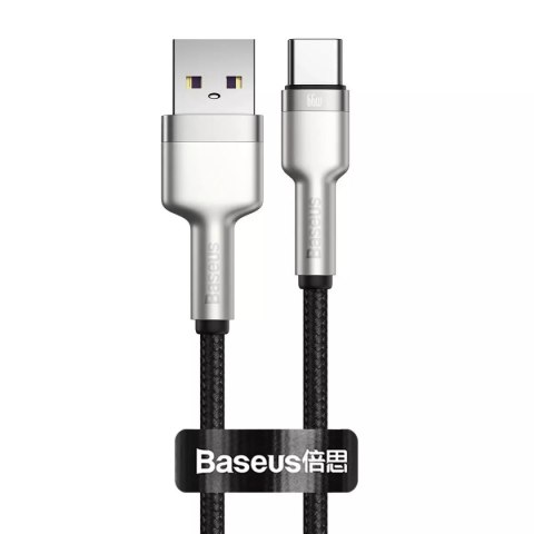 Baseus Kabel USB do USB-C Baseus Cafule, 66W, 0.25m (czarny) Baseus Kabel USB do USB-C Baseus Cafule, 66W, 0.25m (czarny)