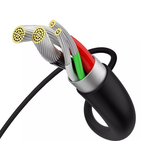 Baseus Kabel USB do micro USB Baseus Superior Series, 2A, 2m (czarny) Baseus Kabel USB do micro USB Baseus Superior Series, 2A, 2m (czarny)