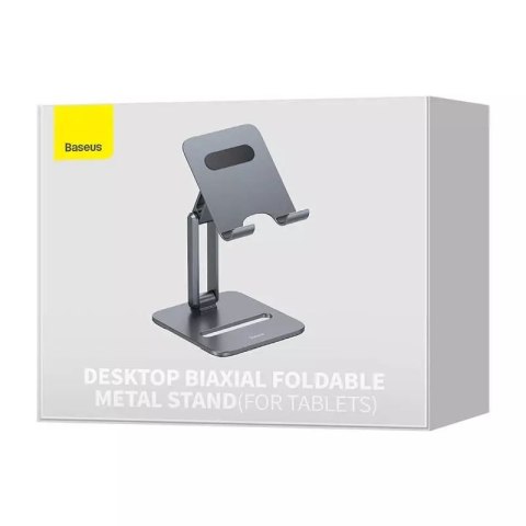 Baseus Podstawka stojak uchwyt Baseus Biaxial na tablet (szara) Baseus Podstawka stojak uchwyt Baseus Biaxial na tablet (szara)