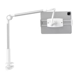 Baseus Uchwyt z klipsem Baseus Otaku Life Rotary Pro na telefon/tablet (srebrny)