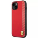 Ferrari Eti na telefon Ferrari FEHCP14MAXRE do Apple iPhone 14 Plus 6,7" czerwony/red hardcase Carbon