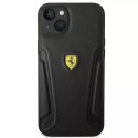 Ferrari Eti na telefon Ferrari FEHCP14MRBUK do Apple iPhone 14 Plus 6,7" czarny/black hardcase Leather Stamp Sides