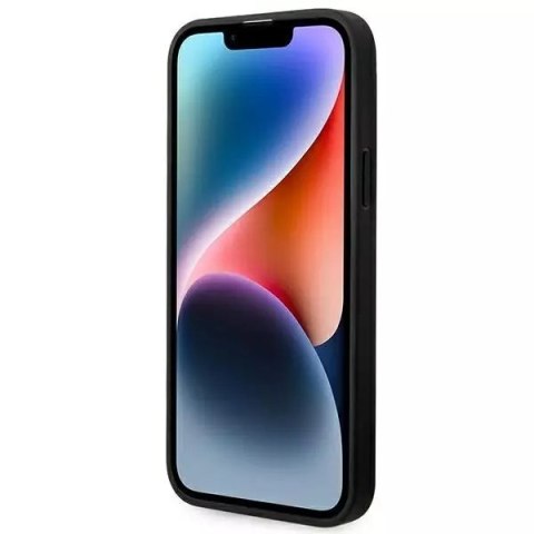 Ferrari Eti na telefon Ferrari FEHCP14MRBUK do Apple iPhone 14 Plus 6,7" czarny/black hardcase Leather Stamp Sides Ferrari Eti na telefon Ferrari FEHCP14MRBUK do Apple iPhone 14 Plus 6,7" czarny/black hardcase Leather Stamp Sides