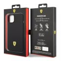 Ferrari Eti na telefon Ferrari FEHCP14MSIBBK do Apple iPhone 14 Plus 6,7" czarny/black hardcase Silicone Metal Logo