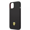 Ferrari Eti na telefon Ferrari FEHMSIP14SBK do Apple iPhone 14 6,1" czarny/black hardcase Silicone Metal Logo Magsafe