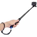 Puluz Puluz Kijek Selfie Stick do kamer sportowych PZ150 (czarny)