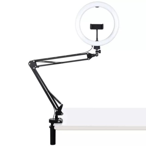 Puluz Stojak / statyw biurkowy na klips LED 26cm vlog / stream Puluz na telefon PKT3090B Puluz Stojak / statyw biurkowy na klips LED 26cm vlog / stream Puluz na telefon PKT3090B
