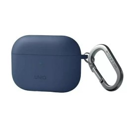 UNIQ Etui ochronne na słuchawki UNIQ etui Nexo AirPods Pro 2 gen + Ear Hooks Silicone niebieski/caspian blue