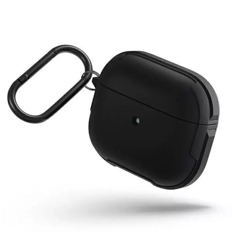 UNIQ Etui ochronne na słuchawki UNIQ etui Valencia do Apple AirPods 3 czarny/midnight black Antimicrobial UNIQ Etui ochronne na słuchawki UNIQ etui Valencia do Apple AirPods 3 czarny/midnight black Antimicrobial