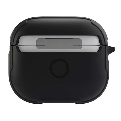 UNIQ Etui ochronne na słuchawki UNIQ etui Valencia do Apple AirPods 3 czarny/midnight black Antimicrobial UNIQ Etui ochronne na słuchawki UNIQ etui Valencia do Apple AirPods 3 czarny/midnight black Antimicrobial