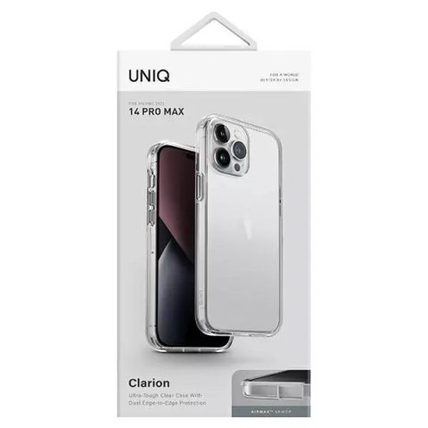 UNIQ UNIQ etui Clarion iPhone 14 Pro Max 6,7" przeźroczysty/ lucent clear UNIQ UNIQ etui Clarion iPhone 14 Pro Max 6,7" przeźroczysty/ lucent clear