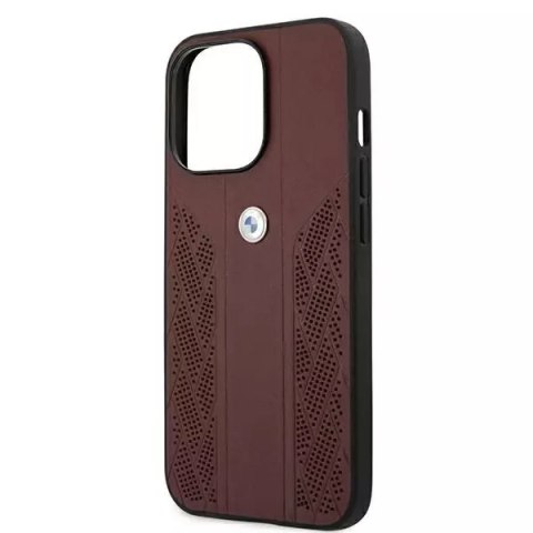 BMW Etui BMW BMHCP13LRSPPR do Apple iPhone 13/ 13 Pro 6,1" hardcase Leather Curve Perforate BMW Etui BMW BMHCP13LRSPPR do Apple iPhone 13/ 13 Pro 6,1" hardcase Leather Curve Perforate