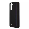 BMW Etui BMW BMHCS21MSIVTBK do Samsung Galaxy S21 Plus G996 Silicone Stripes M Collection